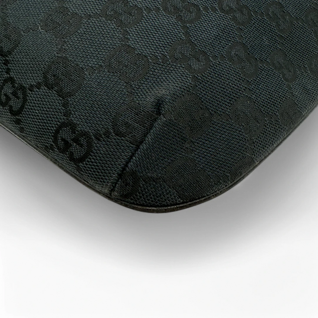Gucci Handtasche Croissant Form dunkelblau