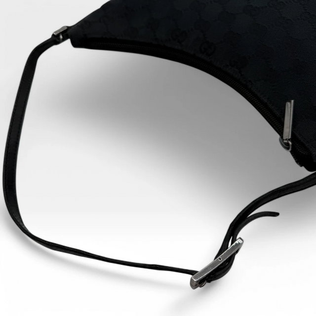 Gucci Handtasche Croissant Form dunkelblau