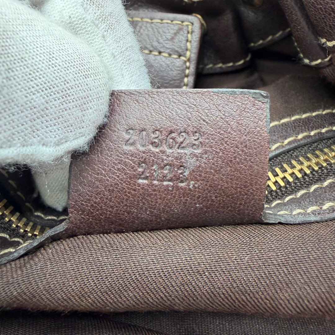 Gucci Schultertasche Croissant Hobo large