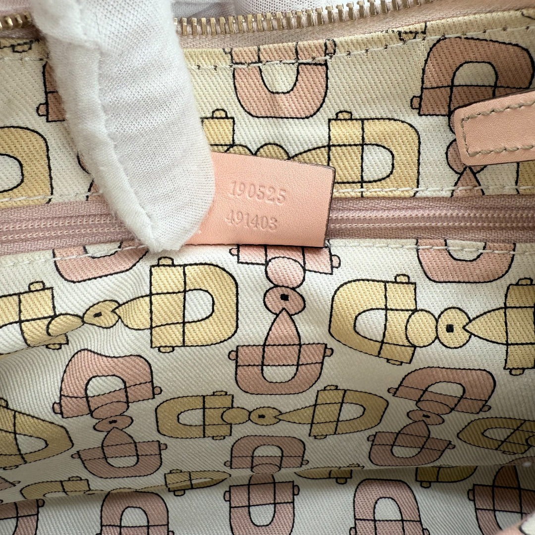 Borsa a tracolla con anello a D media