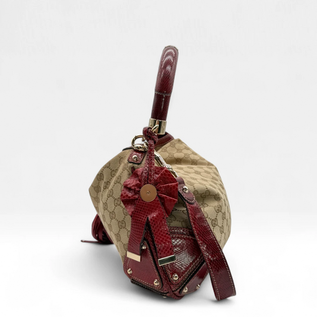 Gucci Handtasche Indy mit Pythonprint