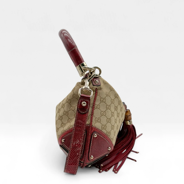 Gucci Handtasche Indy mit Pythonprint