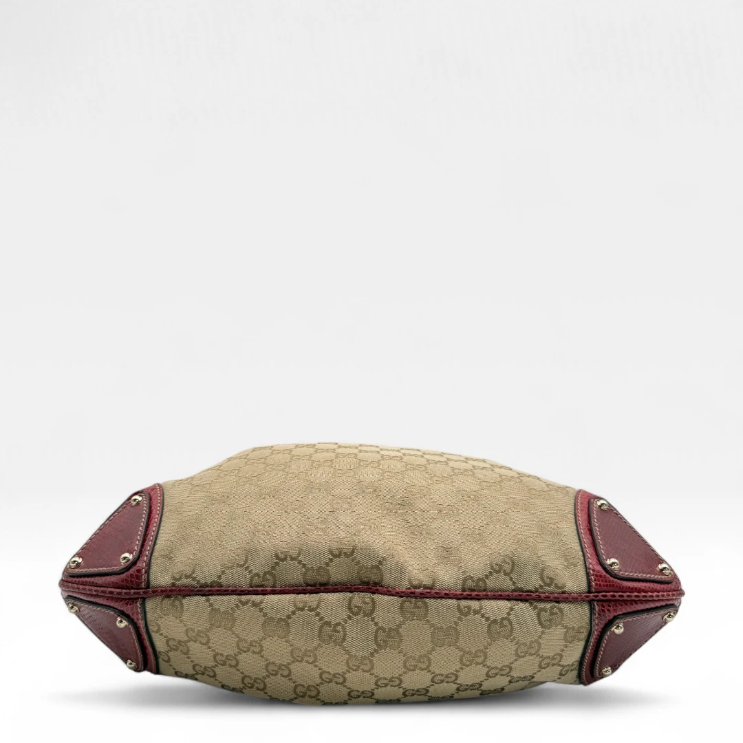 Gucci Handtasche Indy mit Pythonprint