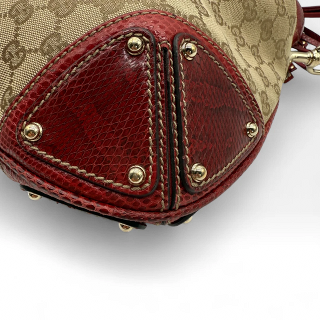 Gucci Handtasche Indy mit Pythonprint