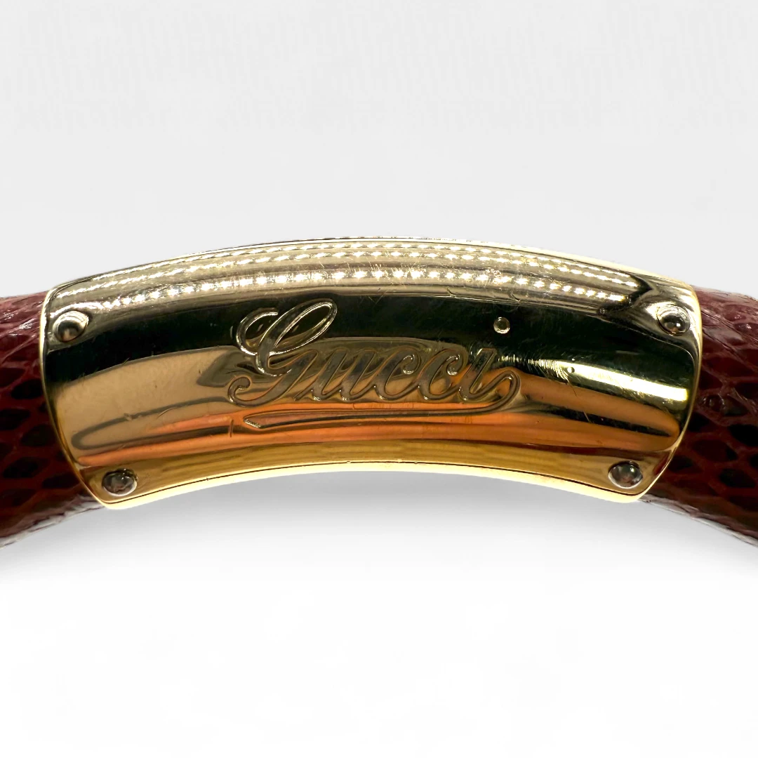 Gucci Handtasche Indy mit Pythonprint