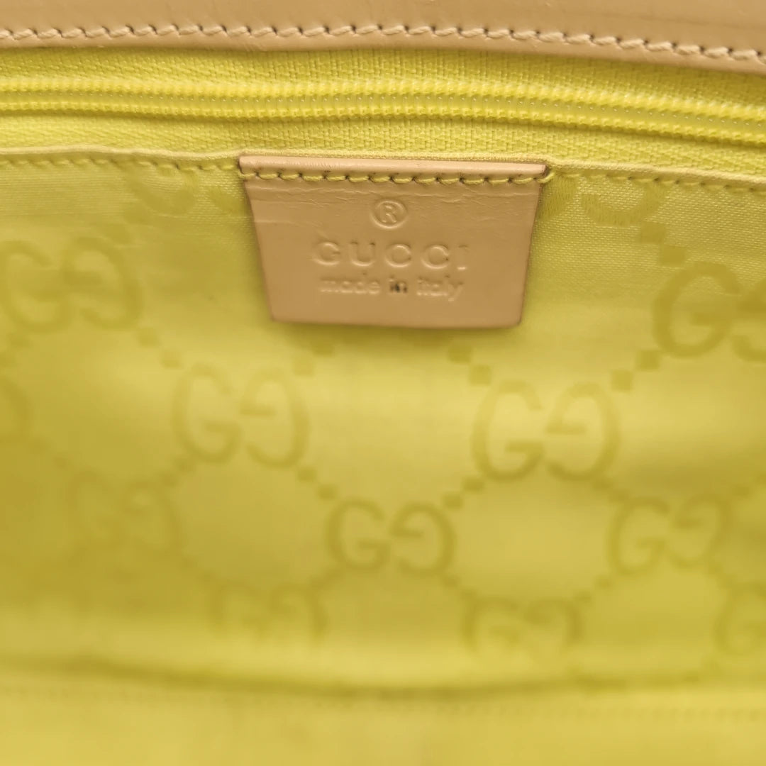 Gucci Handtasche Jackie aus Leder beige