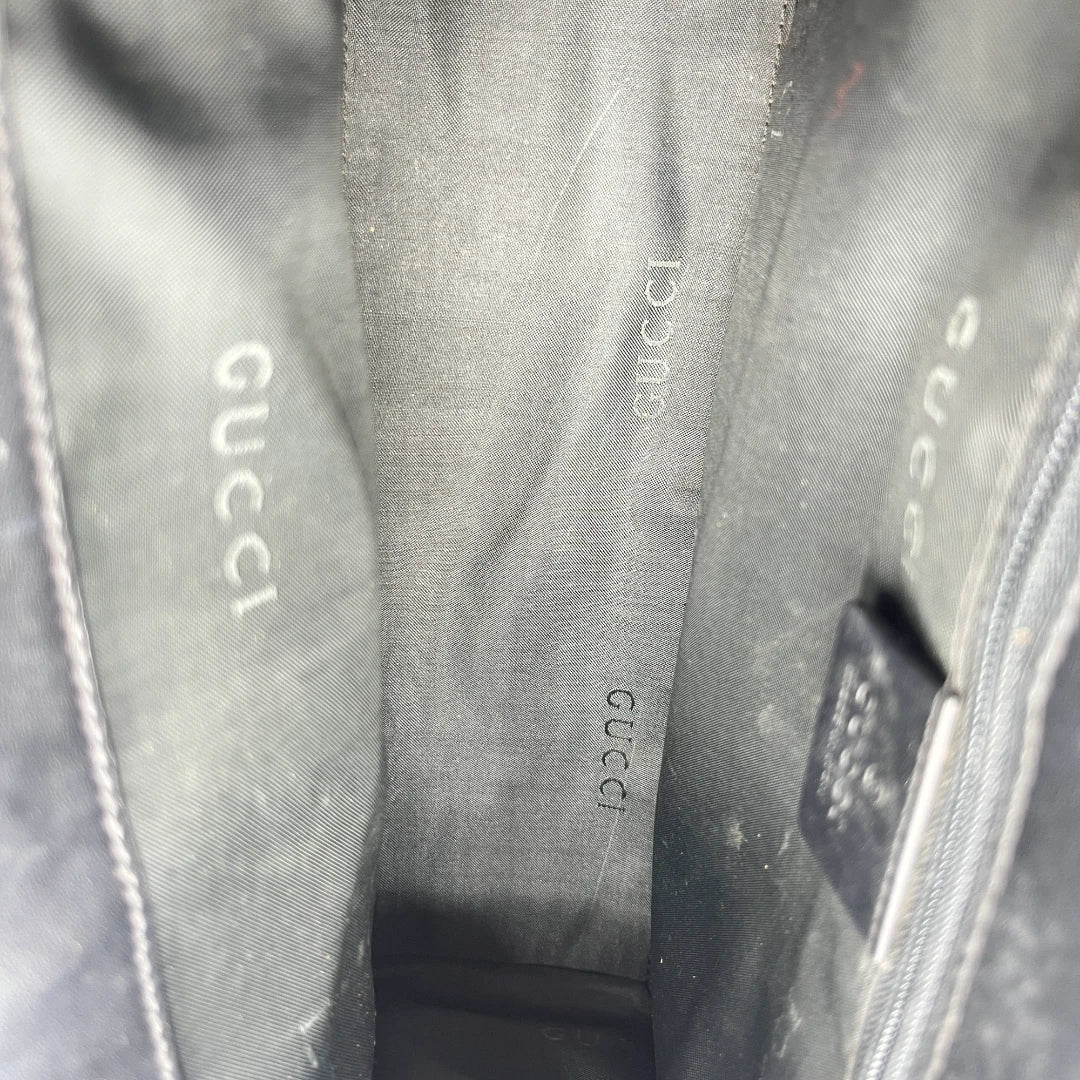 Gucci Handtasche Jackie aus Stoff schwarz