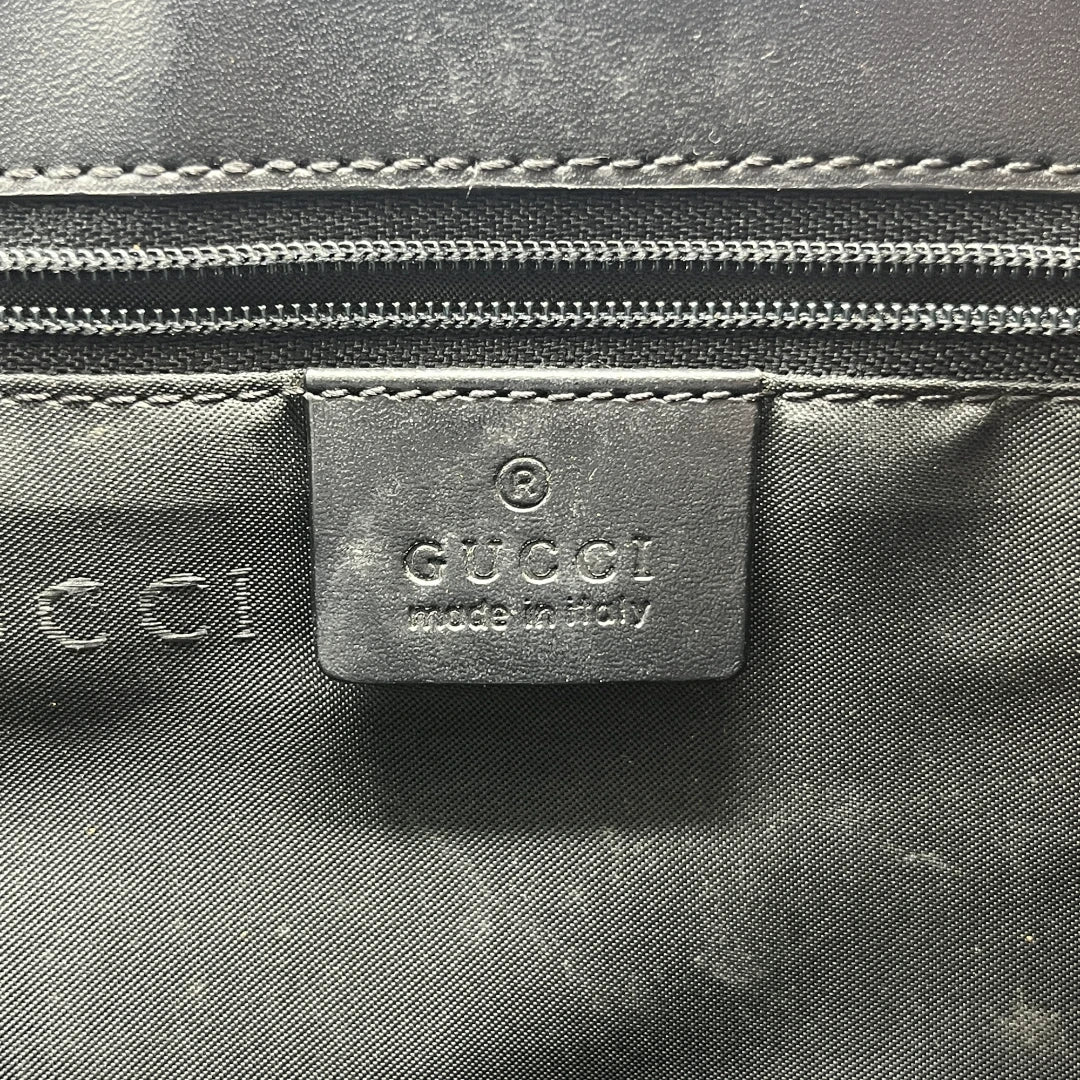 Gucci Handtasche Jackie aus Stoff schwarz