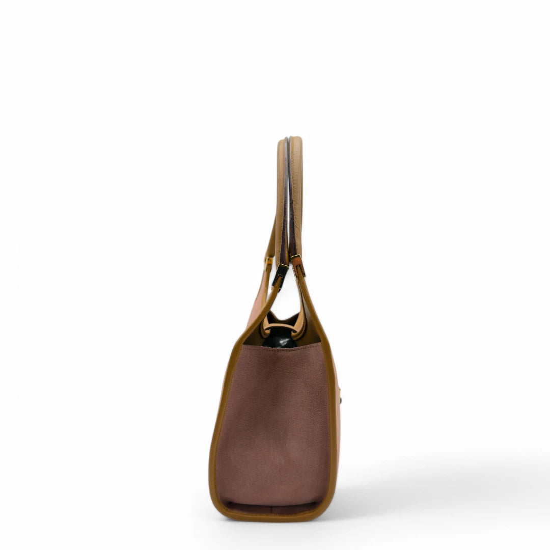 Gucci Handtasche Jackie aus Wildleder rosa
