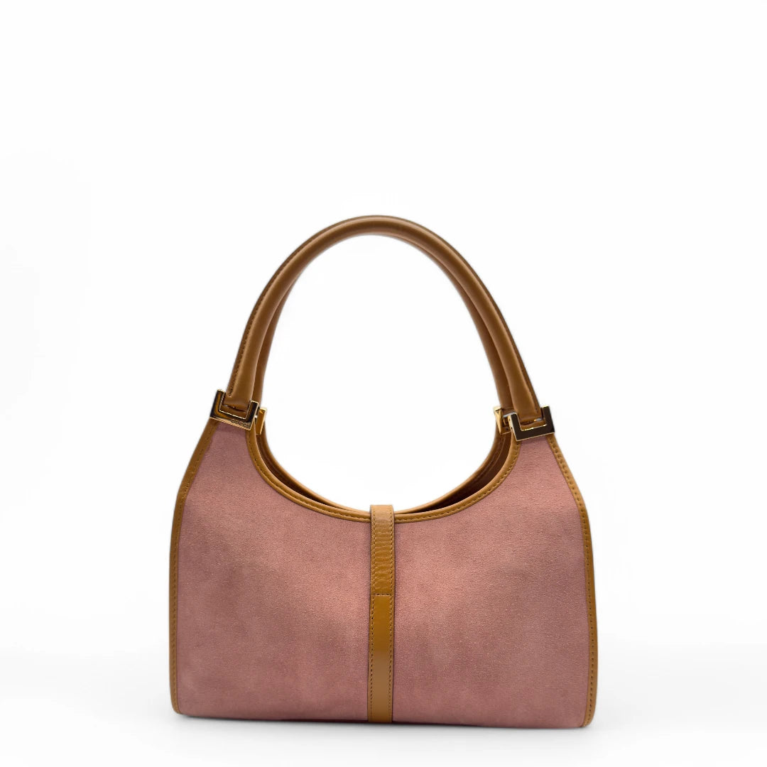 Gucci Handtasche Jackie aus Wildleder rosa