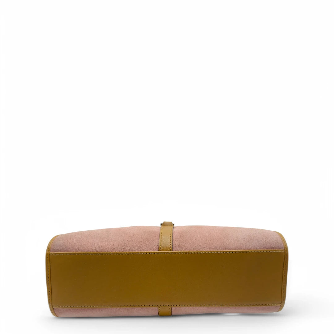 Gucci Handtasche Jackie aus Wildleder rosa