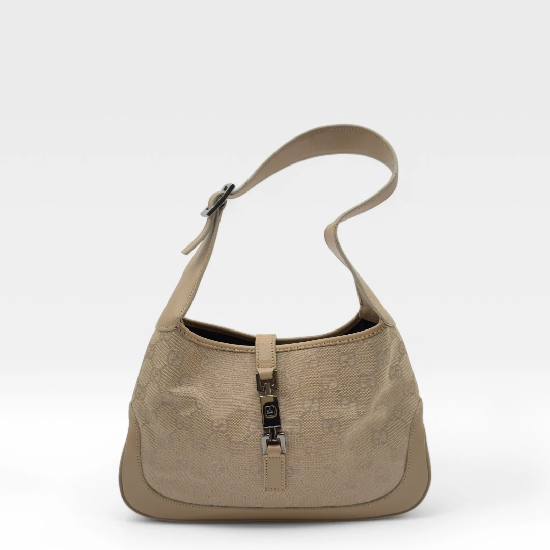 Gucci Handtasche Jackie klein beige
