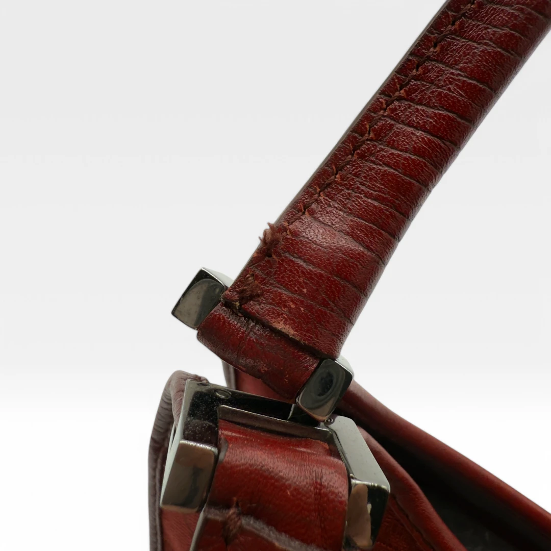 Gucci handbag Jackie with red leather details monogram red