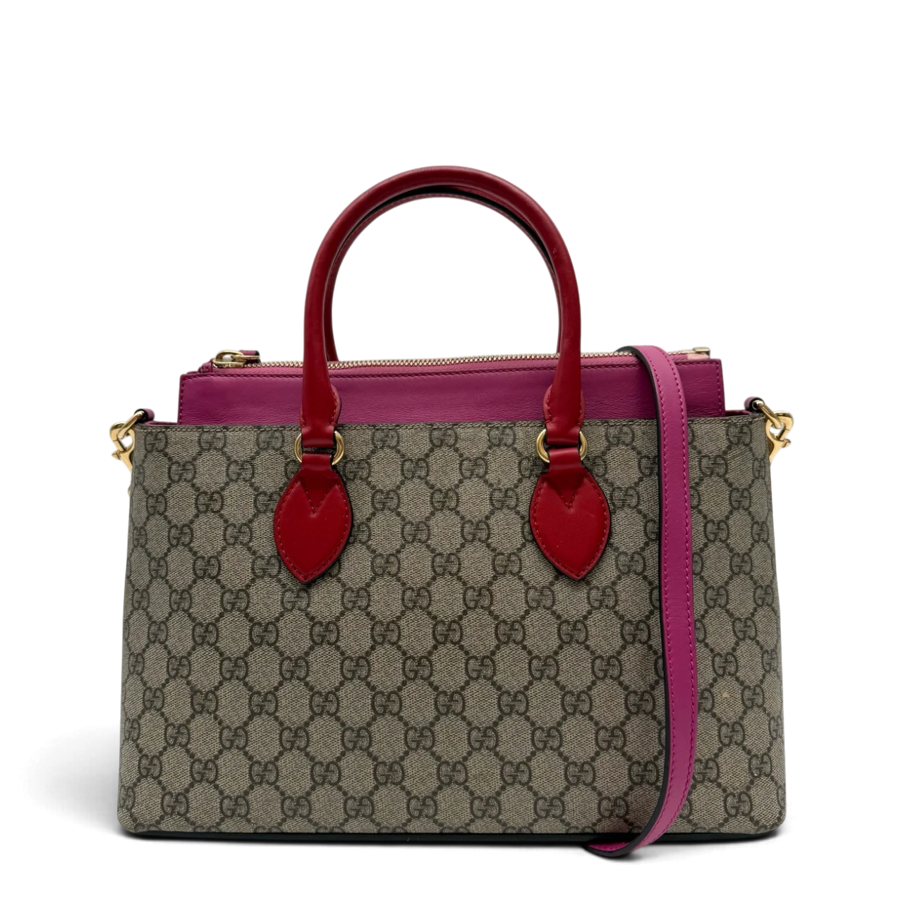 Gucci Handtasche Linea A GG Supreme monogram beige