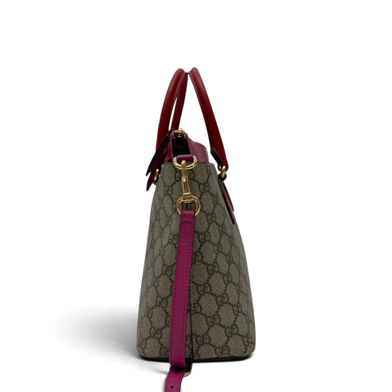 Gucci Handtasche Linea A GG Supreme monogram beige