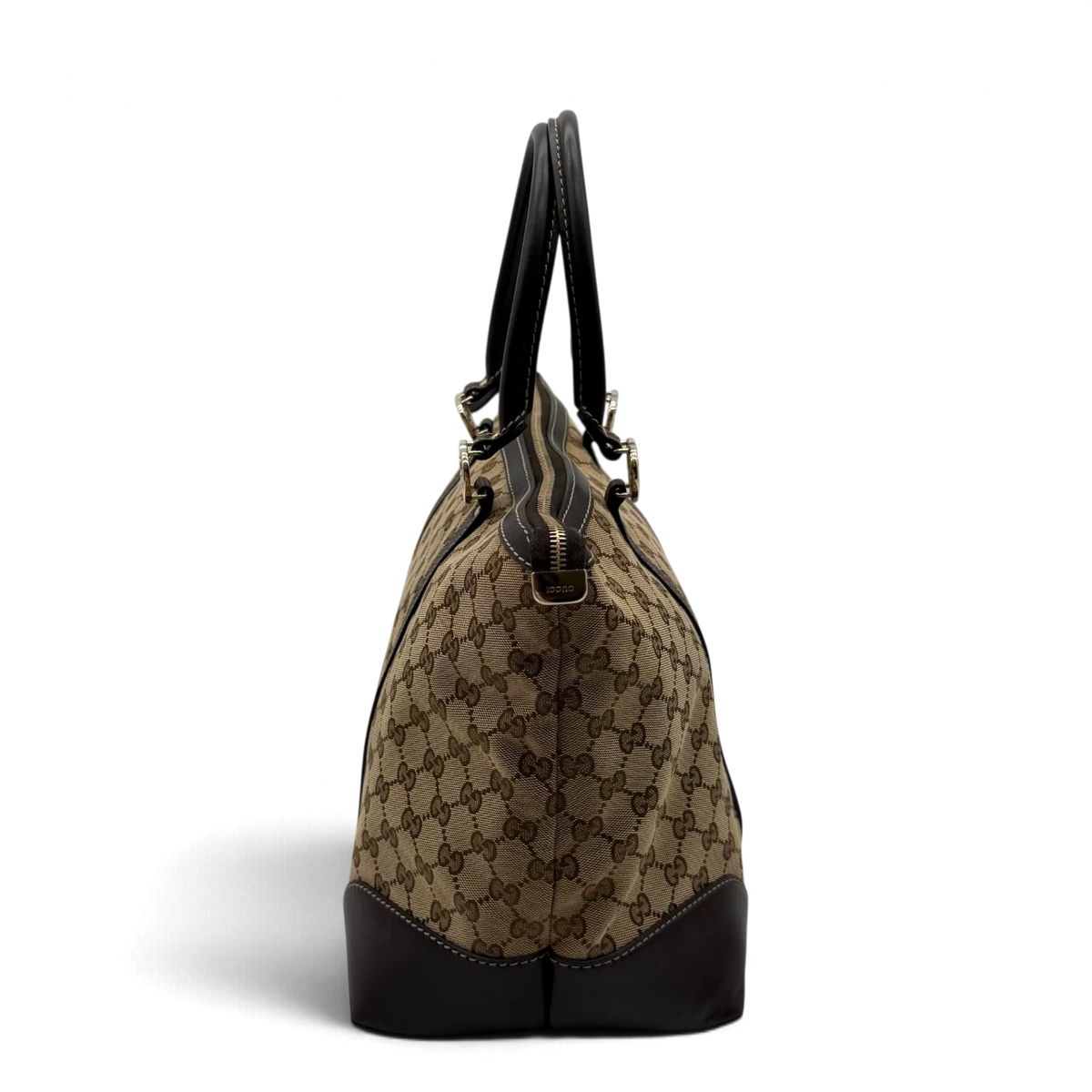 Gucci Handtasche Lovely Heart large monogram beige – Seitenansicht