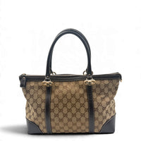 Gucci Handtasche Lovely Heart monogram beige – Gesamtansicht