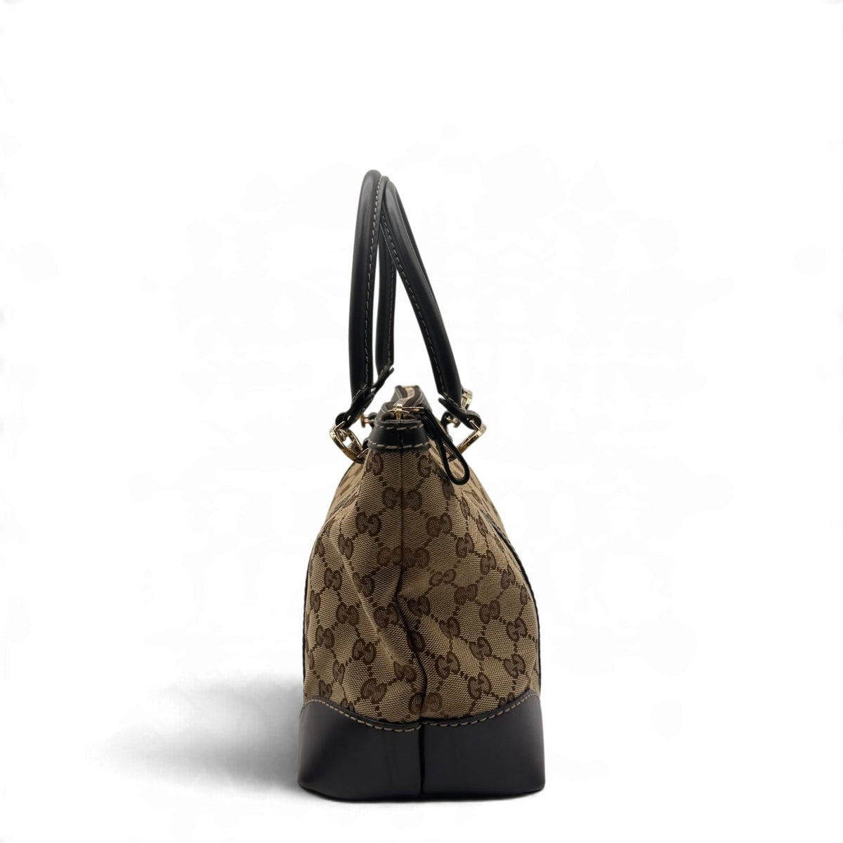 Gucci Handtasche Lovely Heart monogram beige – Seitenansicht