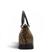 Gucci Handtasche Lovely Heart monogram beige – Seitenansicht