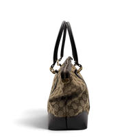 Gucci Handtasche Lovely Heart monogram beige – Seitenansicht