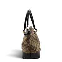 Gucci Handtasche Lovely Heart monogram beige – Seitenansicht
