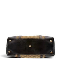 Gucci Handtasche Lovely Heart monogram beige – Unterseite