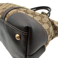 Gucci Handtasche Lovely Heart monogram beige – Ecken im Detail