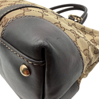 Gucci Handtasche Lovely Heart monogram beige – Ecken im Detail