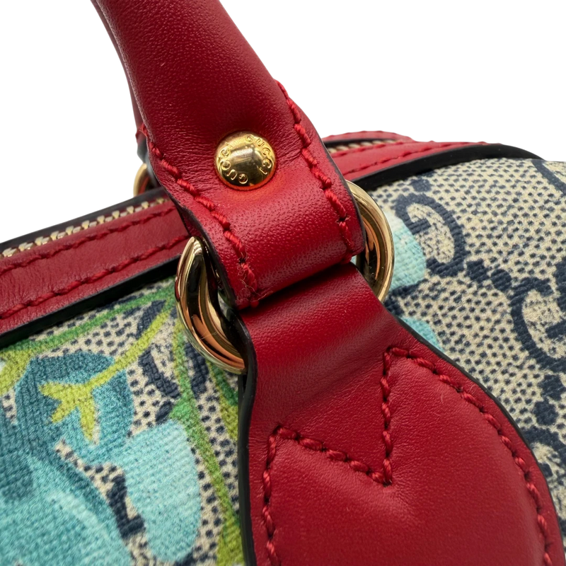 Gucci Mini Boston Floral Handbag