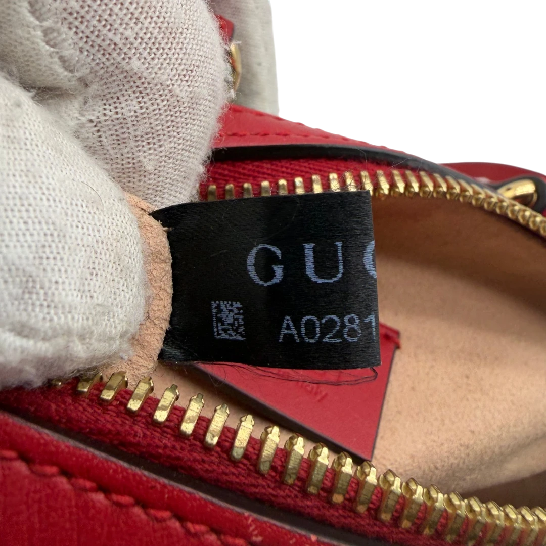 Gucci Handtasche Mini Boston Floral