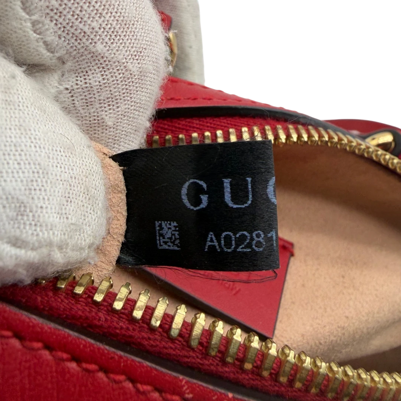 Gucci Mini Boston Floral Handbag