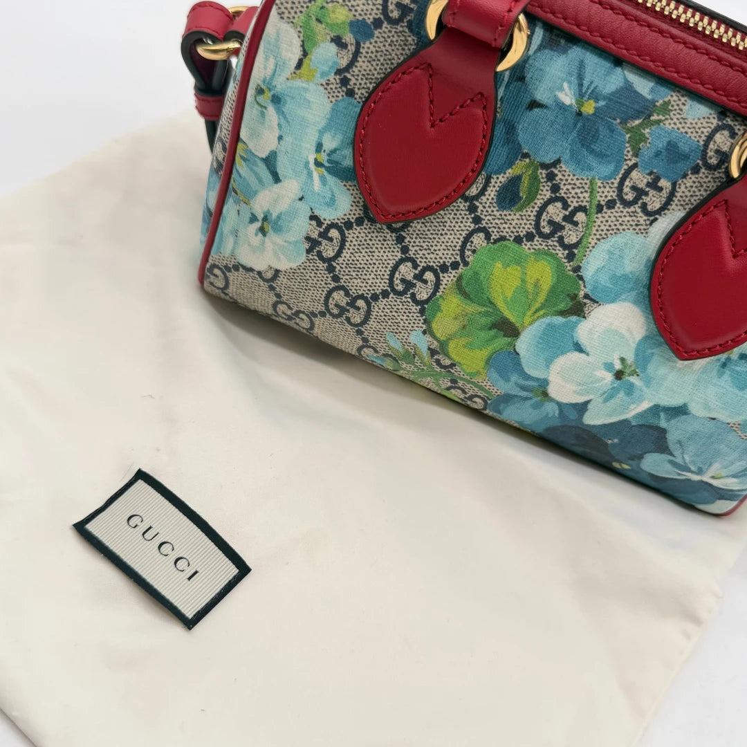 Gucci Handtasche Mini Boston Floral