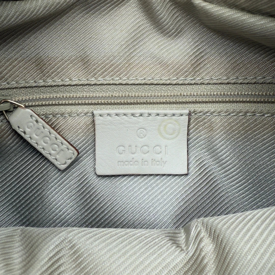 Gucci Handtasche / Schultertasche beige