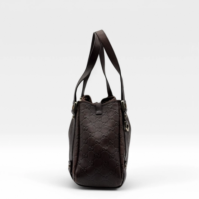 Gucci Handtasche / Shopper Abbey dunkelbraun