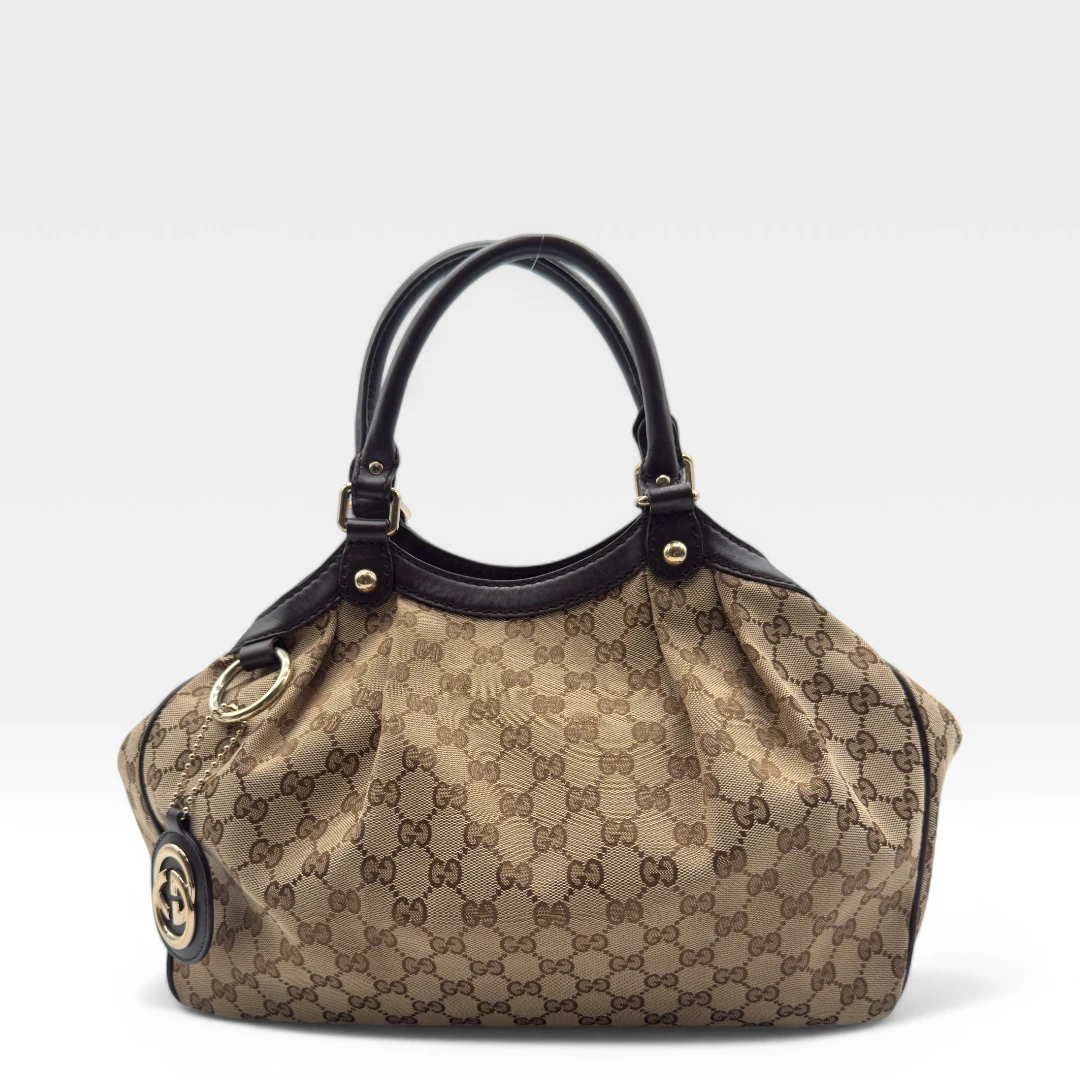 Gucci handbag Sukey beige
