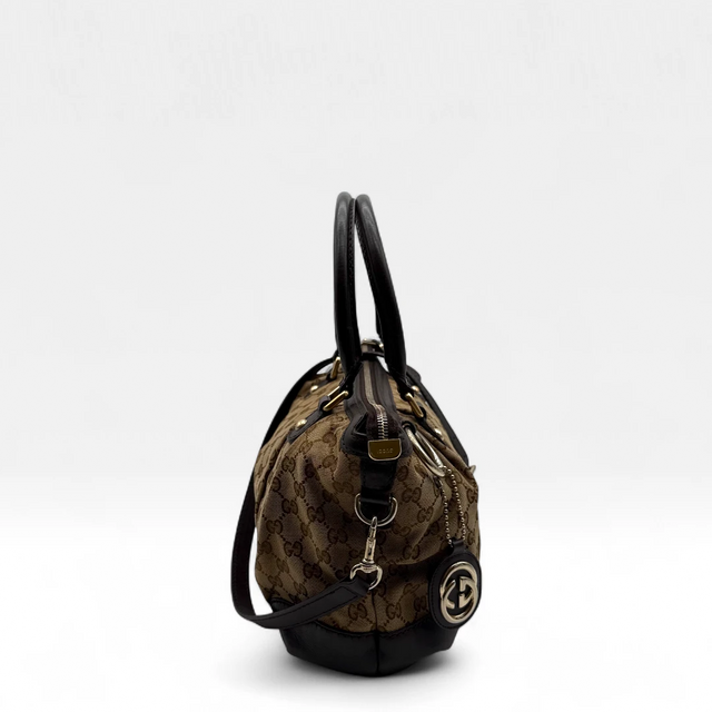 Gucci Handtasche Sukey beige