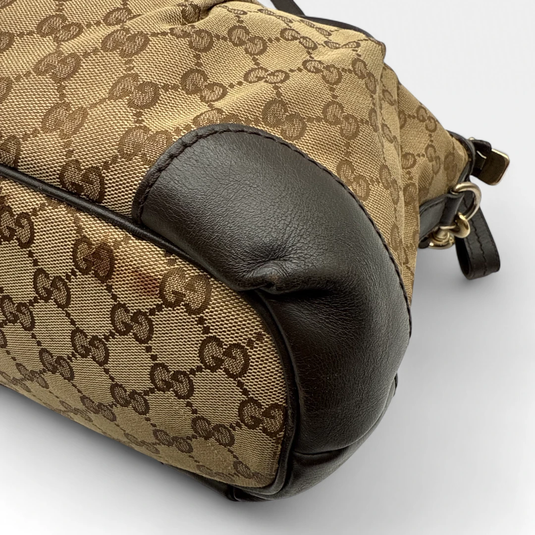 Gucci Handtasche Sukey beige