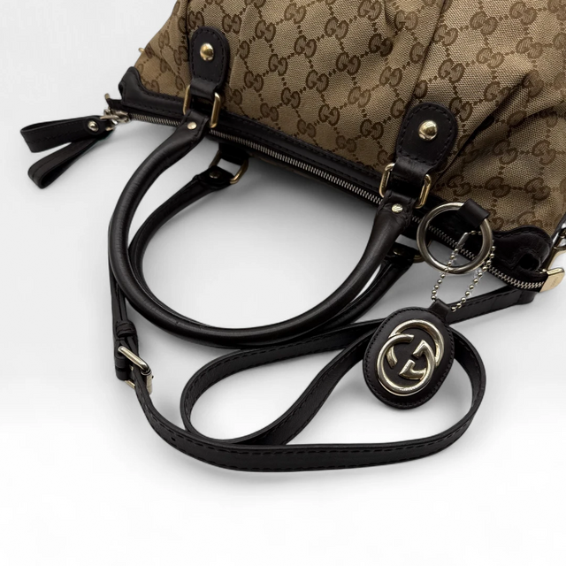 Gucci Handtasche Sukey beige