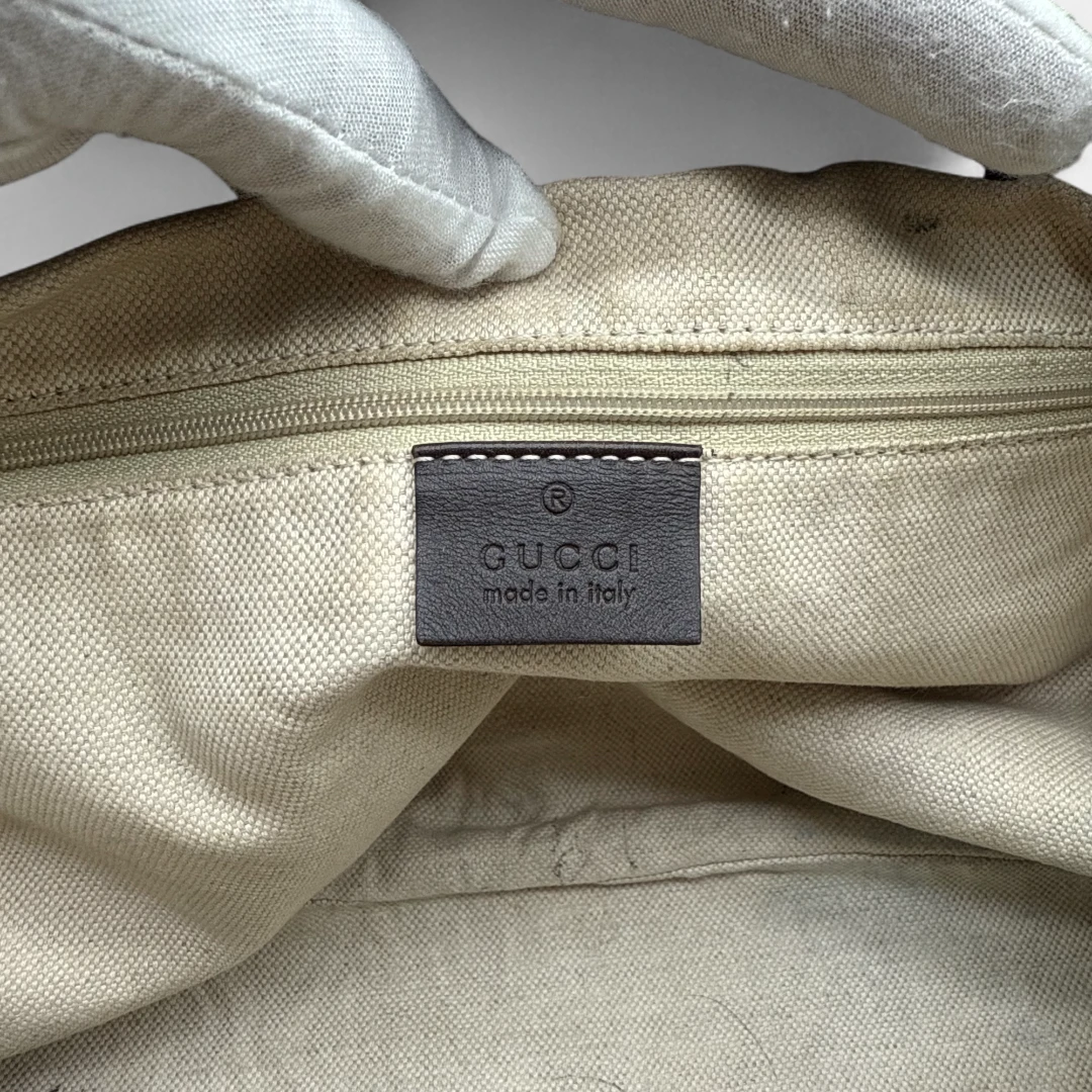 Gucci Handtasche Sukey beige
