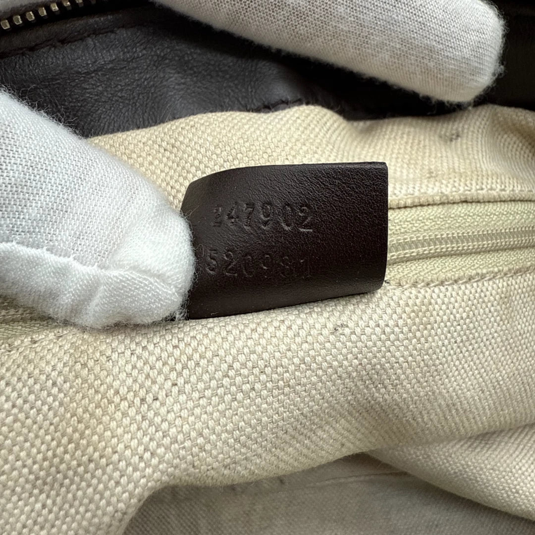Gucci Handtasche Sukey beige