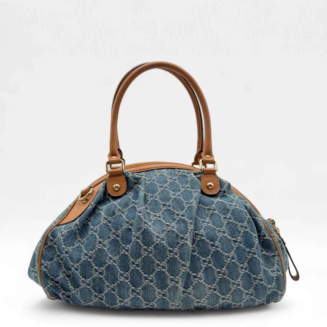 Gucci Handtasche Sukey Denim