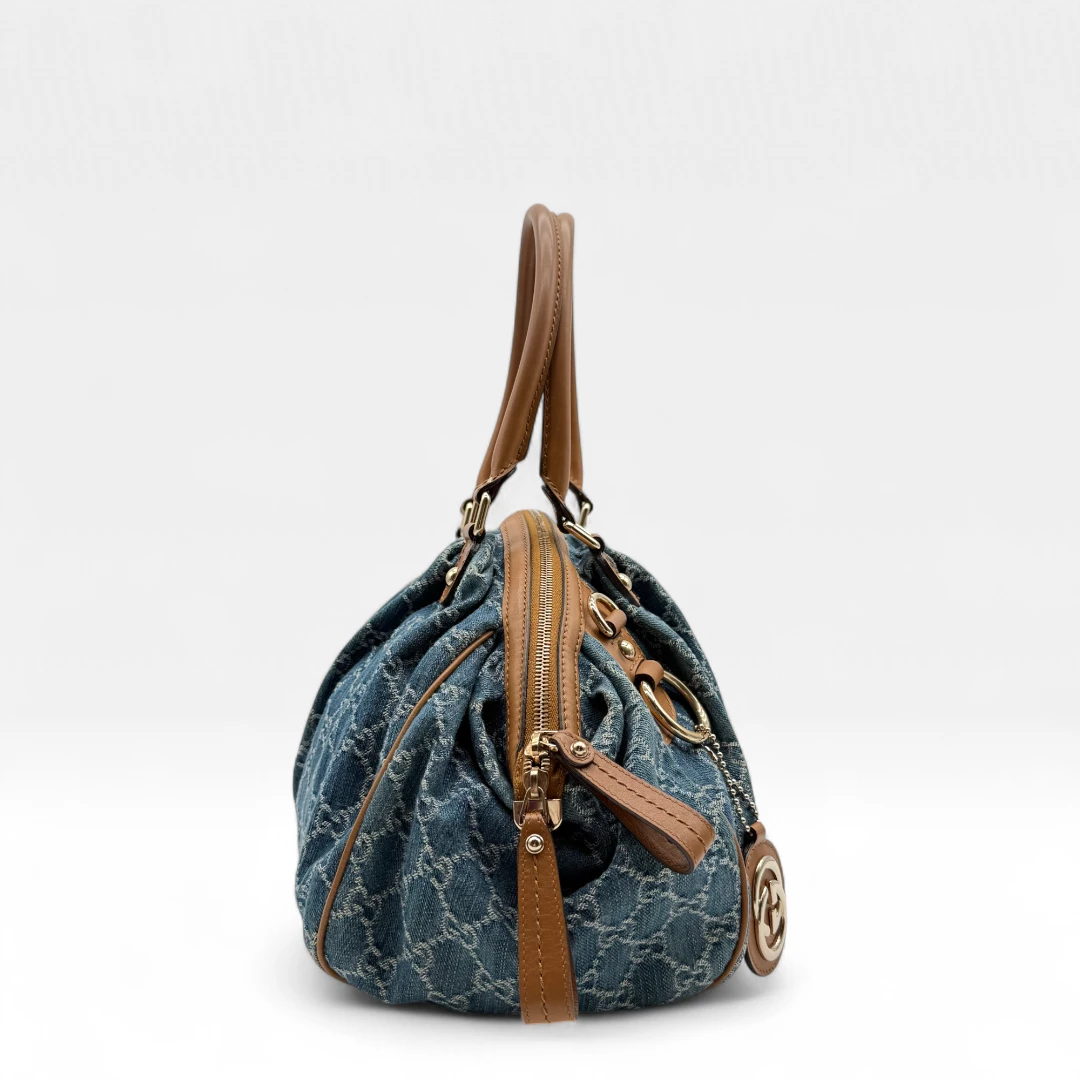 Gucci Handtasche Sukey Denim