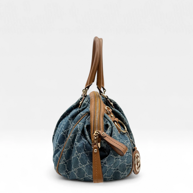 Gucci Handtasche Sukey Denim