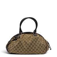 Gucci Handtasche Sukey mit Umhängegurt monogram beige
