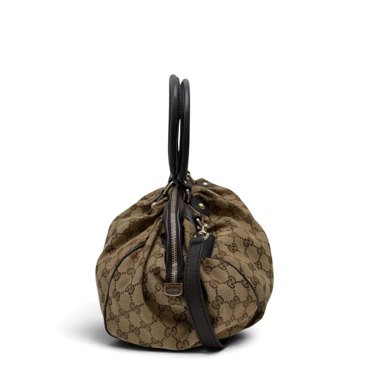 Gucci Handtasche Sukey mit Umhängegurt monogram beige