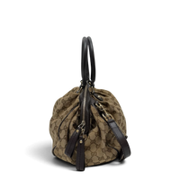 Gucci Handtasche Sukey mit Umhängegurt monogram beige