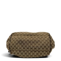 Gucci Handtasche Sukey mit Umhängegurt monogram beige