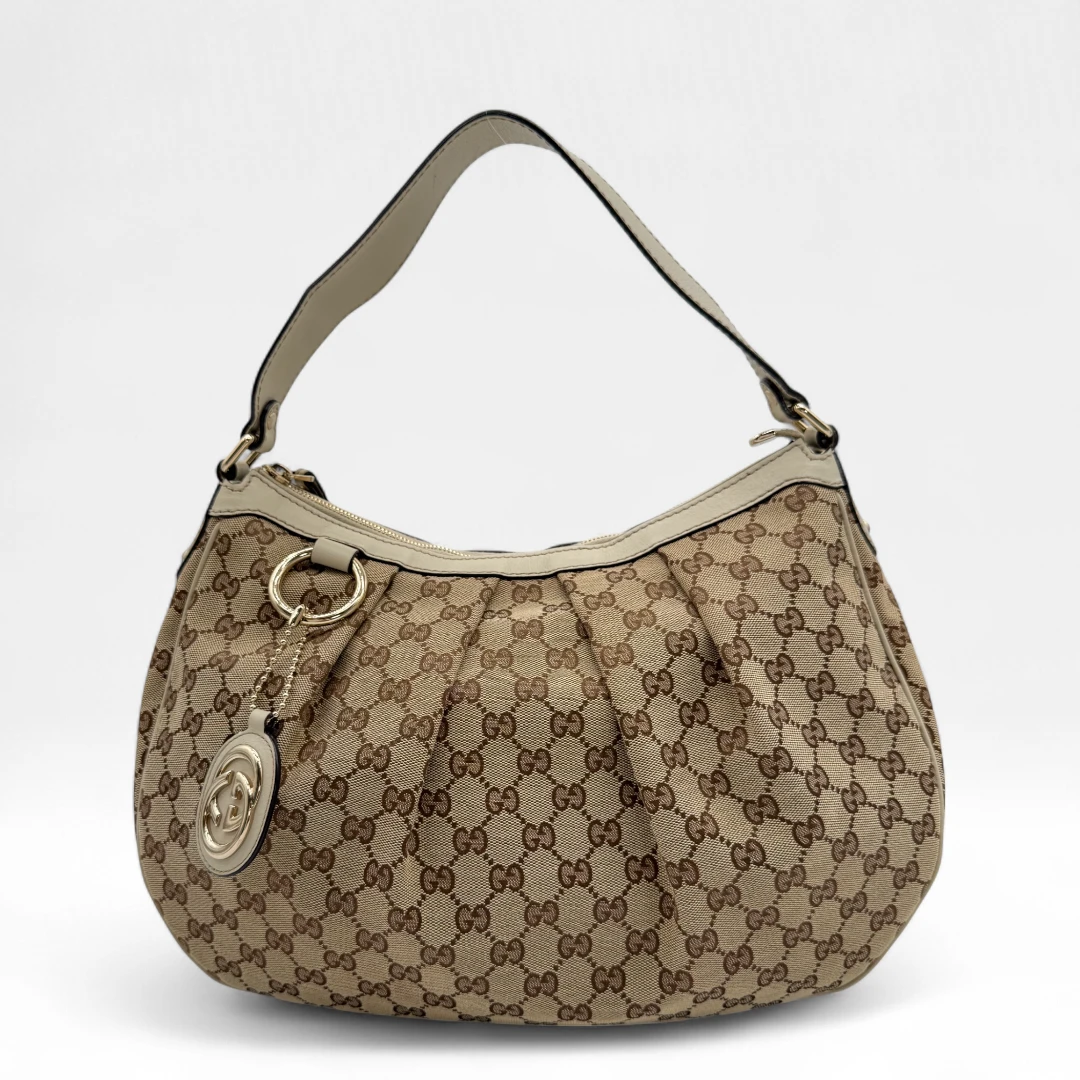 Gucci handbag Sukey beige