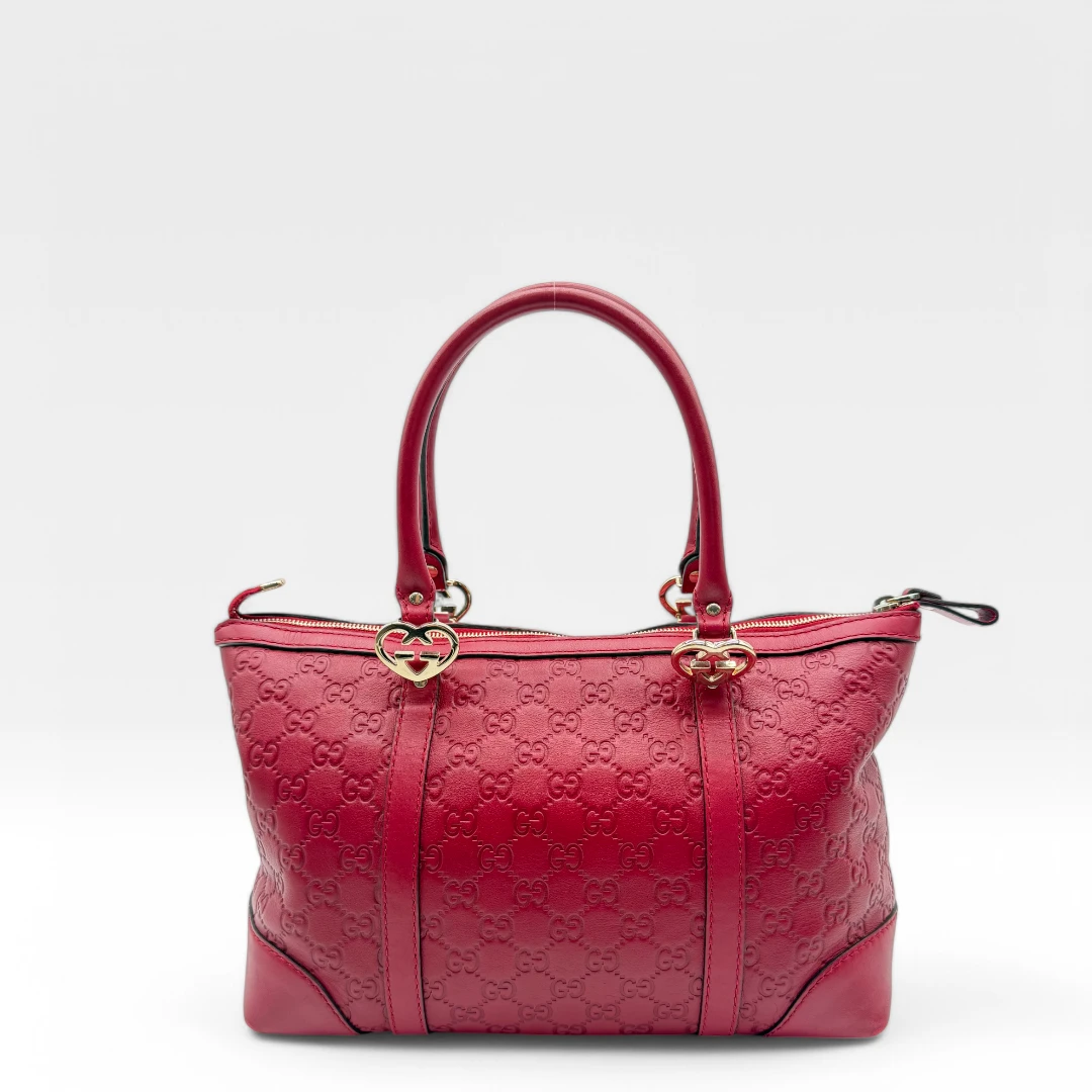 Gucci Handtasche Lovely Heart rot