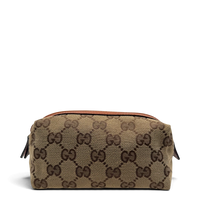 Gucci Kulturbeutel / Kosmetiktasche monogram beige – Gesamtansicht